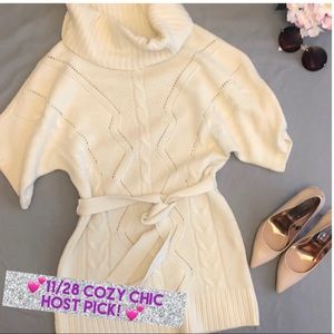 💕HP!💕| WHBM | Cream Cashmere Dress